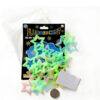 Fluorescent Glow In The Dark Stickers - Hollow Stars