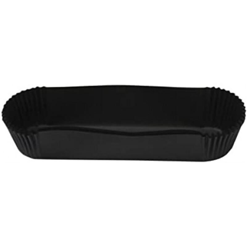 Eclair Cake Cases - 125 mm x 85 mm M - Black 25 Pcs