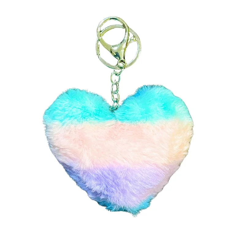 Heart Key chain Wool