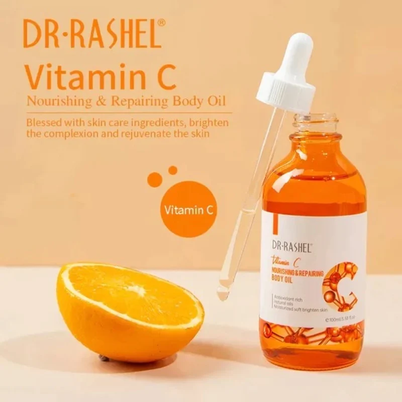 Dr.Rashel VC Nourishing n Repairing Body Oil 100 ml - DRL 1690 - SKU 2401