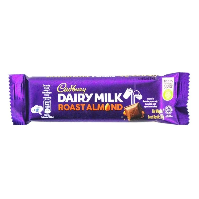 Cadbury Dairy Milk Roast Almond Chocolate 37g - SKU 2730