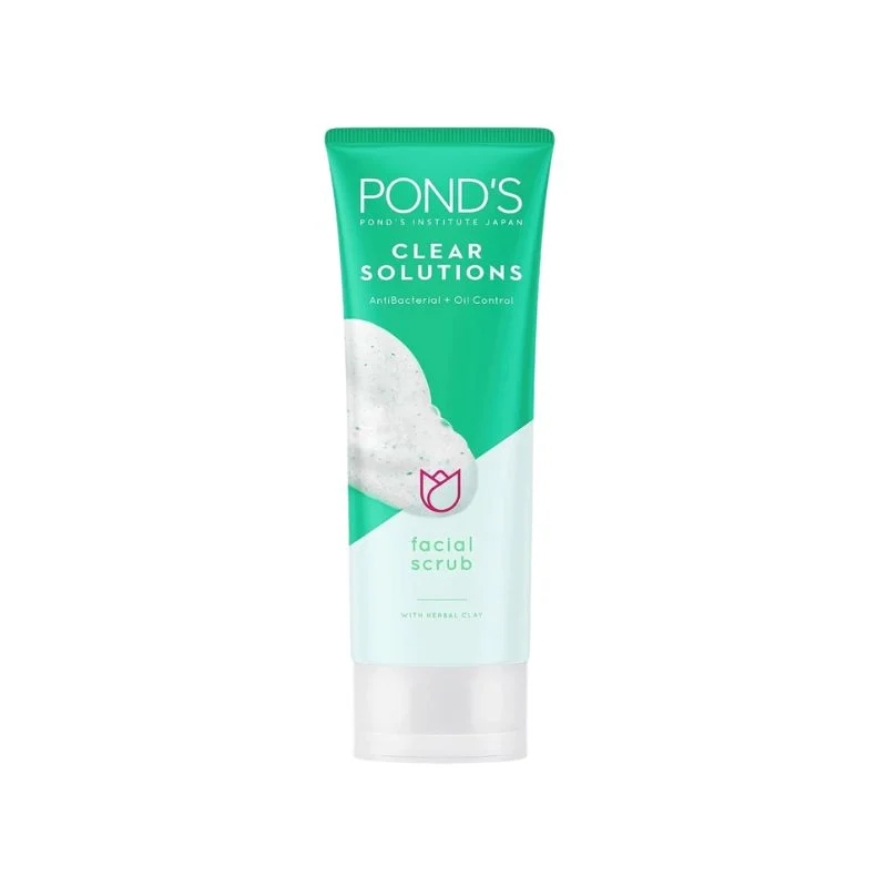 Pond's Clear Solutions Facial Scrub 100g - SKU 2732