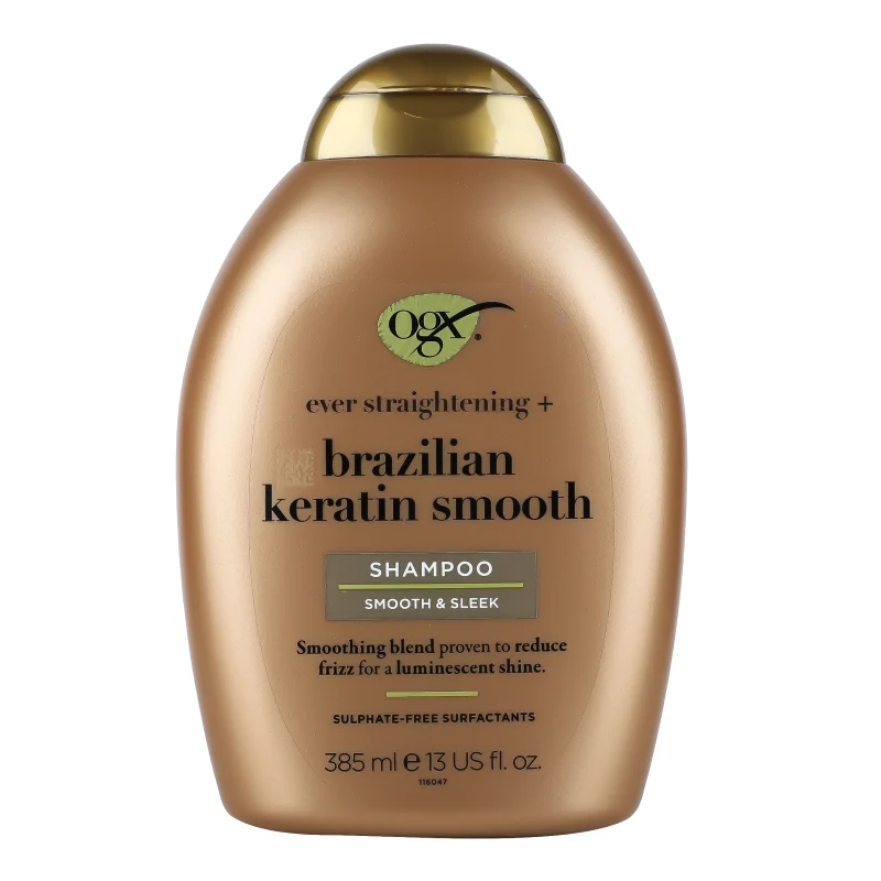 OGX Brazilian Keratin Smooth Shampoo 385ml (Made in Greece) - SKU 2761